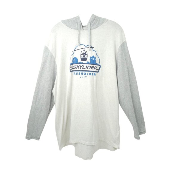 Disney Parks Skyliner Passholder 2019 Opening Pullover Hoodie Adult XXL Graphic - Picture 2 of 16